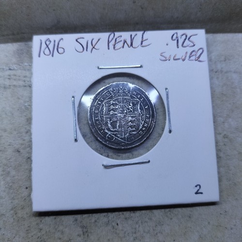 1816 sixpence george iii - 1816,