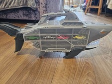 Teamsterz Beast Machines Robo Shark - toy car transporter 23" car storage