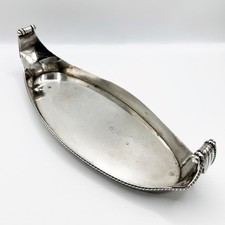 RARE GEORGIAN SCROLL END BOAT