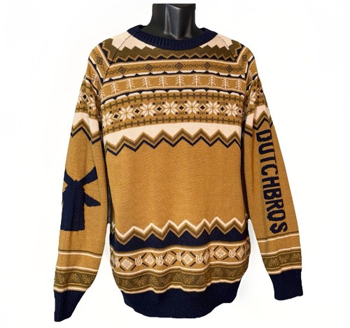 Dutch bros sweater mens medium - dutch,