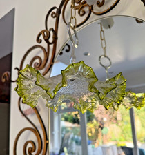 antique crackle citric green