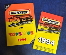 MATCHBOX 1994 CATALOGUE Toys R Us Collector insert brochure excellent