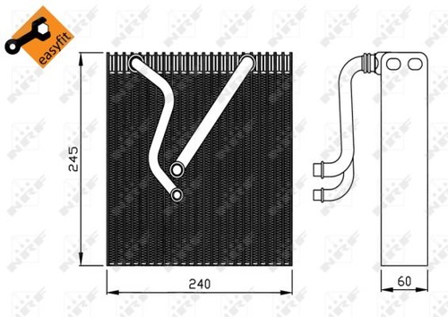 Fits nrf 36109 evaporators - nrf,
