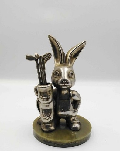 Vintage golf bunny rabbit