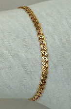 Vintage Original Solid Rose Gold Bracelet 14K 585 3.72 g. 7.086 inches Ukraine