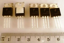 Fairchild TIP117 BJT Transistor PNP 100V 2A 2 W TO-220 5 Pieces EBL73A1-6