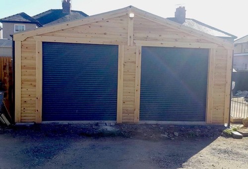 20x16 log lap timber - (6x5m),