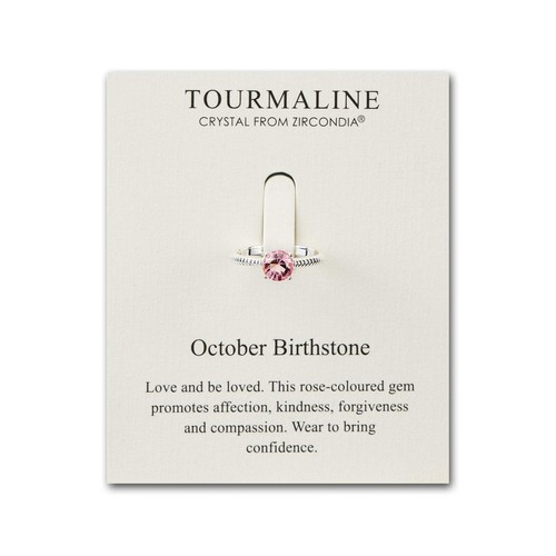 October - , (tourmaline)