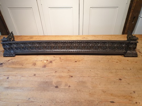 Victorian cast iron fire - victorian,