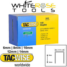 Tacwise Staples 140 Series 5000 Pack fit Stanley Type G 4/11/140 T50 6-14mm