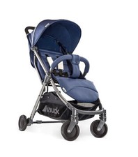 Hauck Swift X 1 Hand Compact Fold Pushchair Buggy pram Denim+Raincover upto 15kg
