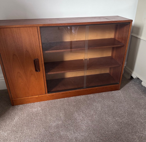 Vintage mcm teak - teak, glazed