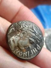 Solid Silver Greek Tetradrachm Medallion, was in Jewel