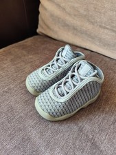 Jordan Horizon BT Wolf Grey Lace Up Toddler Sneakers Trainers Size UK 5.5 EUR 22