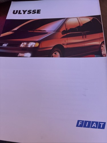 The fiat ulysse car - the,