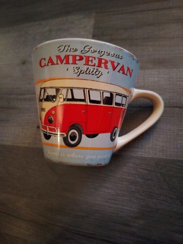 Campervan splitty mug by - campervan,