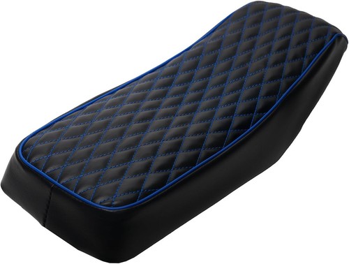 Blue diamond stitch - blue, seat