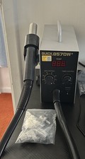 QUICK 857DW+ 580W Adjustable Hot Air Heat Gun - SMD Soldering Rework Station  
