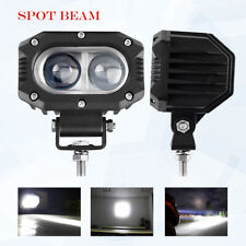 1/2/4P 4inch 400W Car 12 24V LED Work Spot Light Lamp ATV Offroad SUV Truck Boat