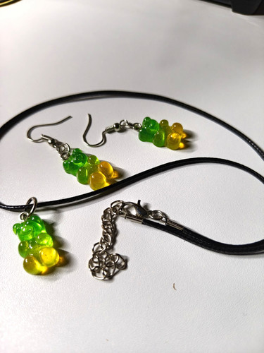 Set gummy bear acrylic - bear,