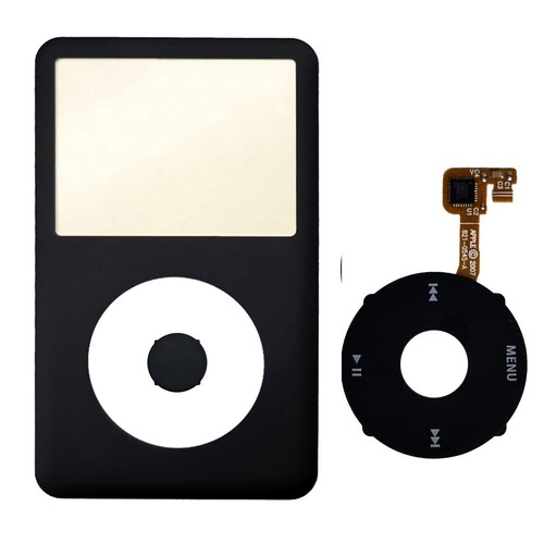 Black face plate clickwheel - black,