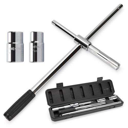 Extended lug wrench way - extended,