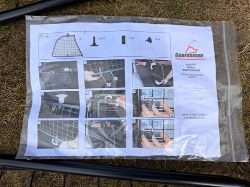Guardsman car dog guard - car,