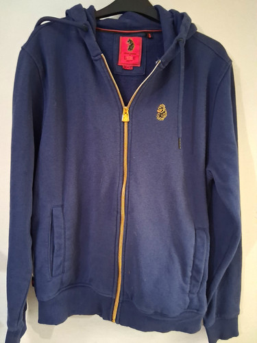 Luke men blue hooded full - luke,