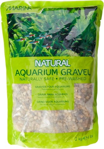 Aquarium gravel natural creek - natural,