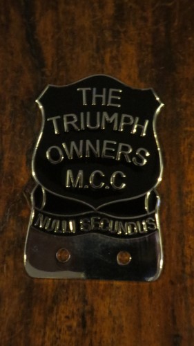The triumph owners motor - owners,