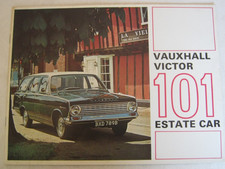 1966 VAUXHALL VICTOR 101 ESTATE BROCHURE. 8 PAGE.