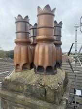  Rare rocket two part chimney
