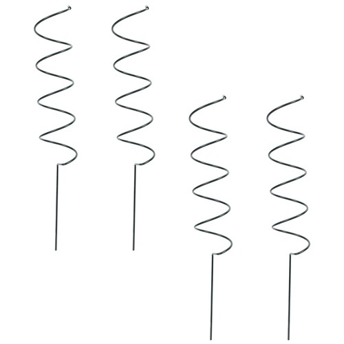 4pcs iron plant support stakes - plant,