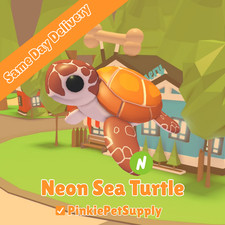 Neon Sea Turtle | READ