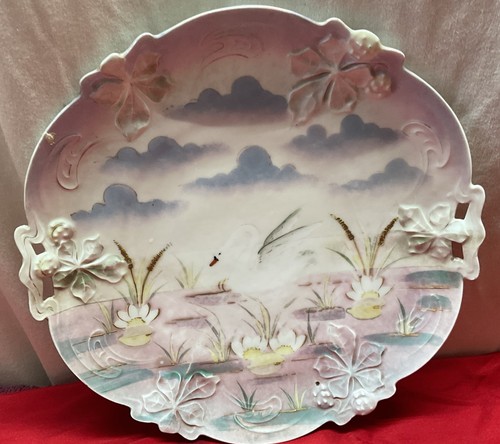 Antique swan prussia - swan,