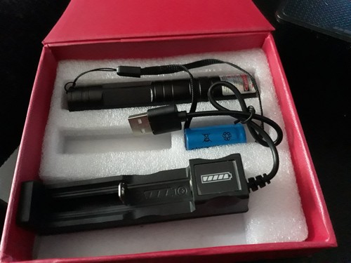 Professional red laser pointer - laser,