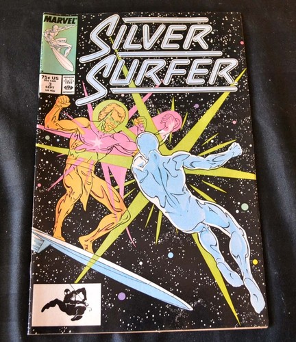 Marvel comic silver surfer - marvel,