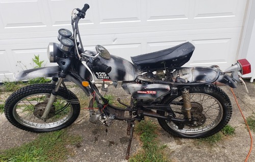 1975 yamaha dt125 enduro parts - yamaha,