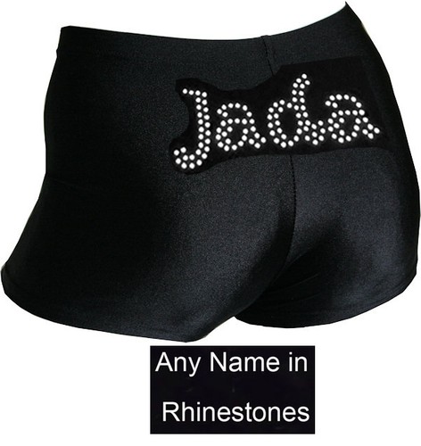 Personalised black lycra - black,