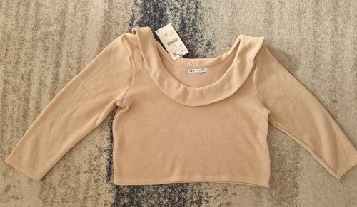 Bnwt zara soft crop - crop, jumper