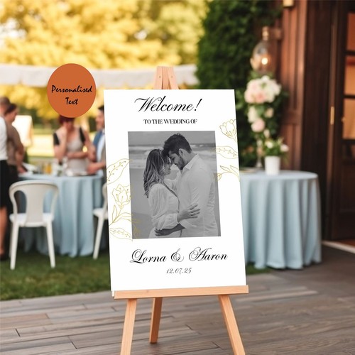 Personalised wedding photo - personalised,