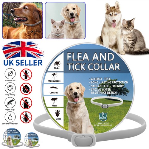 Adjustable anti flea - and, tick