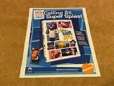 PEEP36 MAGAZINE ADVERT 11X8" THE BACKYARDIGANS SUPER SECRET SUPER SPY DVD