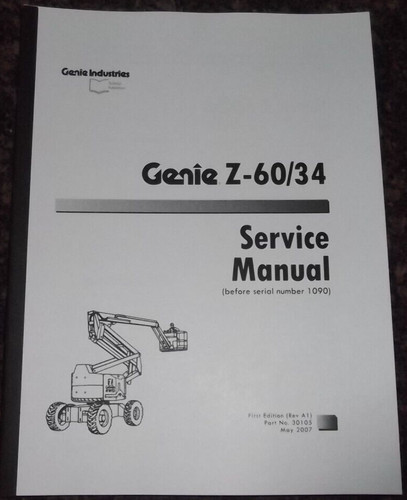Genie 60 34 aerial - genie, z-60/34