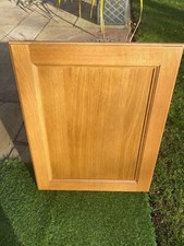 SOLID  MEDIUM OAK KITCHEN DOOR