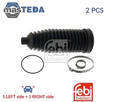 26347 BELLOWS STEERING RACK BOOT PAIR SET FEBI BILSTEIN 2PCS FOR PORSCHE CAYENNE