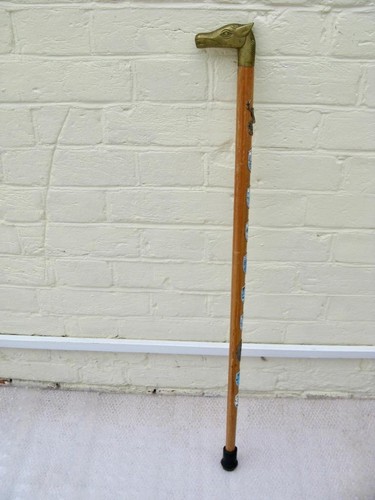 Horse head walking stick - head,