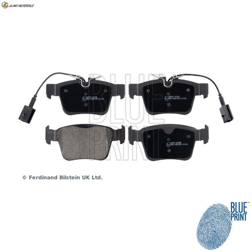 Brake pad set - set,