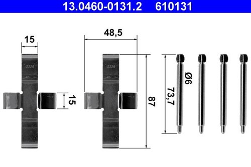 0460 0131 accessory kit - 13.0460-0131.2,