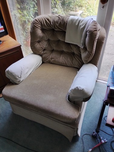 Upholstered comfortable